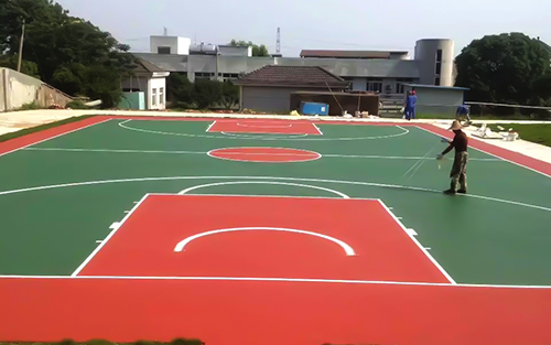 籃球場(chǎng)施工